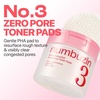 image:imagenumbuzin No3 Bifida Bakuchiol Exfoliating Toner Pads  PHA  LHA Pore Care DualSided Pads for Blackheads amp Whiteheads Gentle for Sensitive Skin 642 fl oz