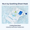 image:imagenumbuzin No4 Sheet Mask  Icy Soothing Sheet Mask  Instant Cooling Hydrating with Tea Tree Extract Bergamot Leaf Extract  Soothes Relieves Heated Skin  Korean Skincare  5 sheets1 Count Pack of 5