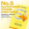 image:imagenumbuzin No5 Sheet Mask  Vitamin Spotlight Sheet Mask  Glutathione and Vitamin C  Reduces Hyperpigmentation Improves Skin Complexion  Gentle and nonirritating  5 sheet5 Count Pack of 1