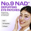 image:imagenumbuzin No9 Eye Patches NAD Collagen Jelly Eye Masks with Peptides Caffeine amp Niacinamide Cooling Under Eye Patches for Puffy Eyes amp Eyebags Stocking Stuffers 5 Pairs 10 Patches