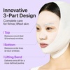 image:imagenumbuzin No9 NAD BIO Lifting Full Face Mask Peptide amp Collagen TwoPiece Firming Mask for a Smooth DefinedLooking Skin Finish 4 Sheets  Lifting Band