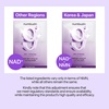image:imagenumbuzin No9 NAD BIO Lifting Full Face Mask Peptide amp Collagen TwoPiece Firming Mask for a Smooth DefinedLooking Skin Finish 4 Sheets  Lifting Band