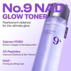 image:imagenumbuzin No9 NAD Salmon PDRN Glow Boosting Toner Hydrating amp Firming Toner for Wrinkles Fine Lines amp Dull Skin Peptides amp Salmon PDRN for Radiance Korean Skincare 507 fl oz