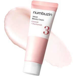 image:imagenumbuzin No3 Cream  Velvet Beauty Cream  Hydration Textured Skin Poreless Smooth Skin Makeup Prep Primer Niacinamide  202 fl oz